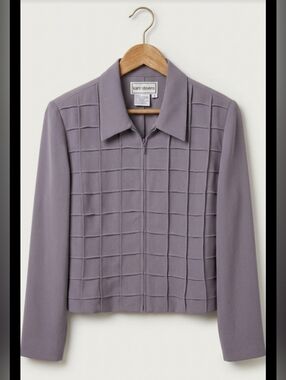 Karin Stevens Suit Jacket 8 Petite NWT